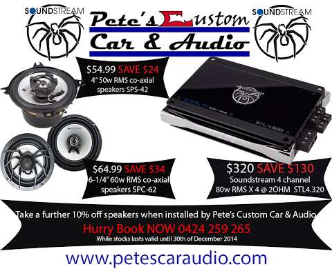 Photo: Pete's Custom Car and Audio